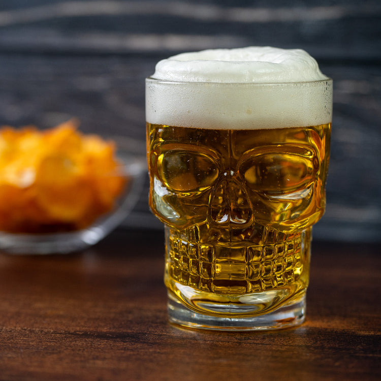 Totenkopf Bierglas