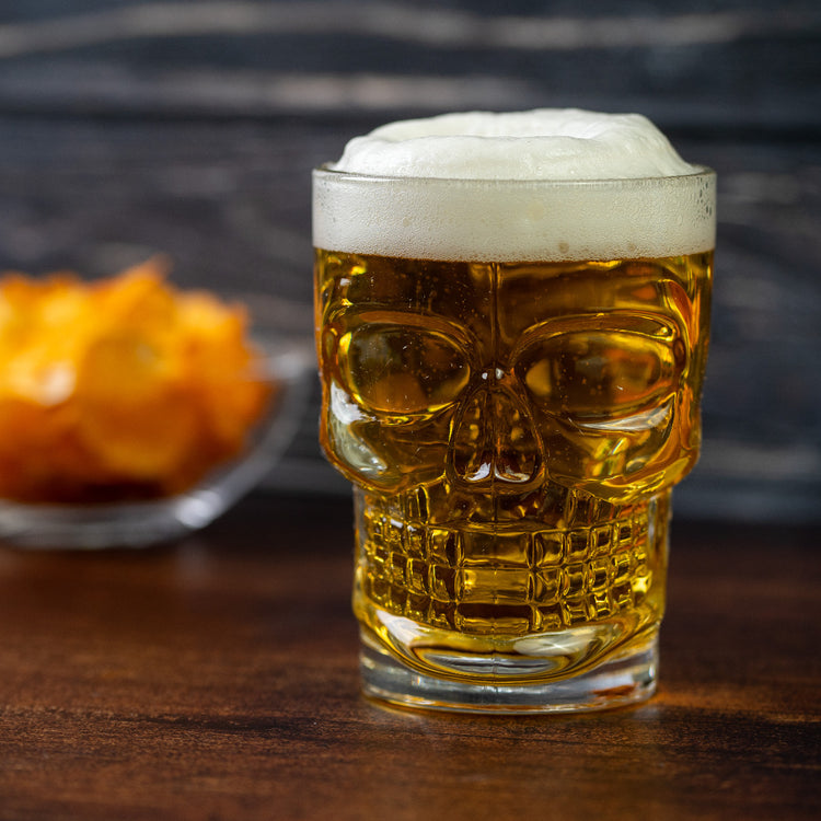Totenkopf Bierglas