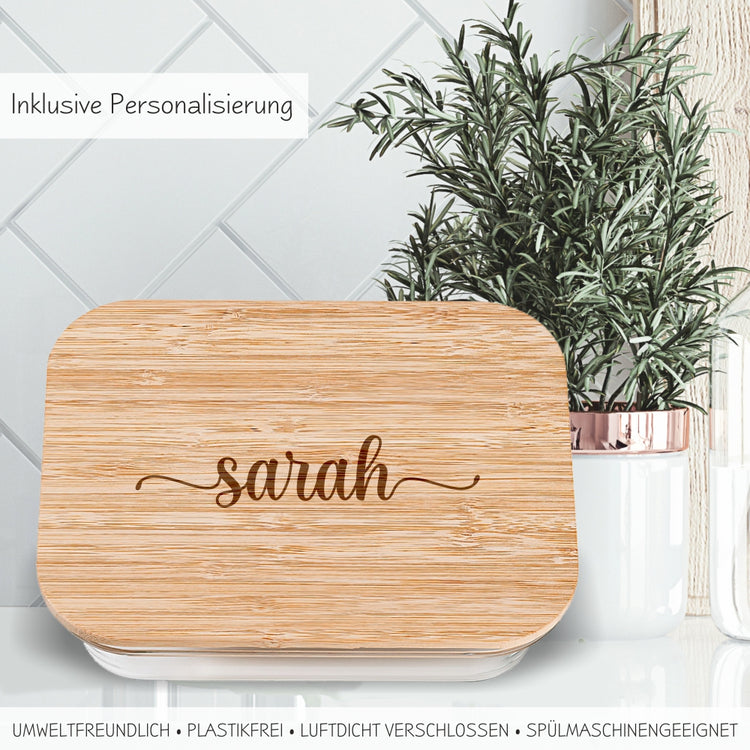Lunchbox mit Namen - Design Energy graviert