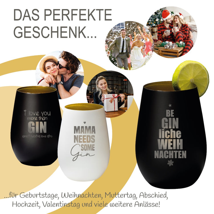 Ginglas - Gin Longdring No1 mit Wunschname