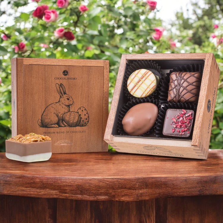 Easter Elegance Mini Pralinen - Ostergeschenk