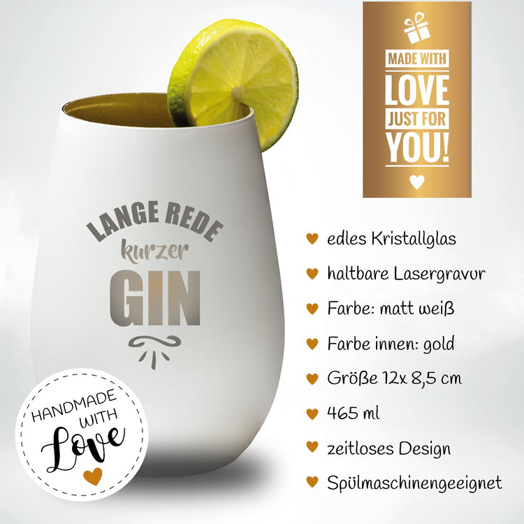 Ginglas - Lange Rede kurzer GIN