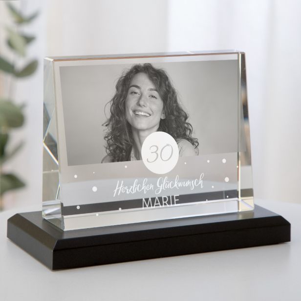 Glasfoto Mama selbst gestalten