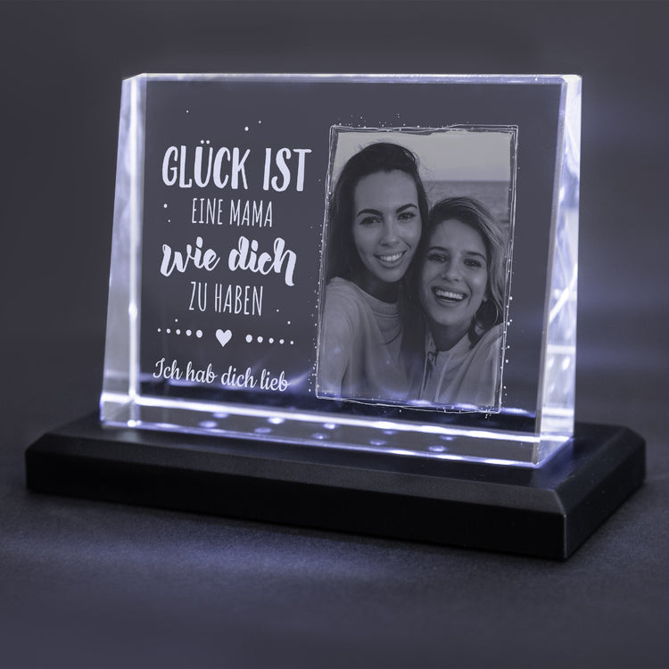 Glasfoto selbst gestalten