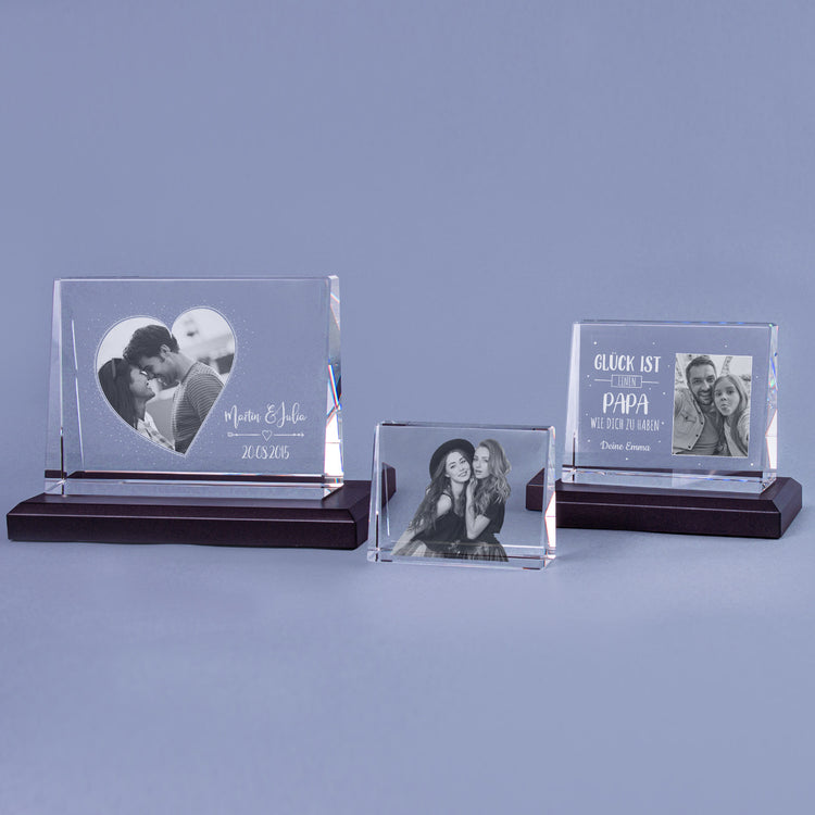 Glasfoto selbst gestalten