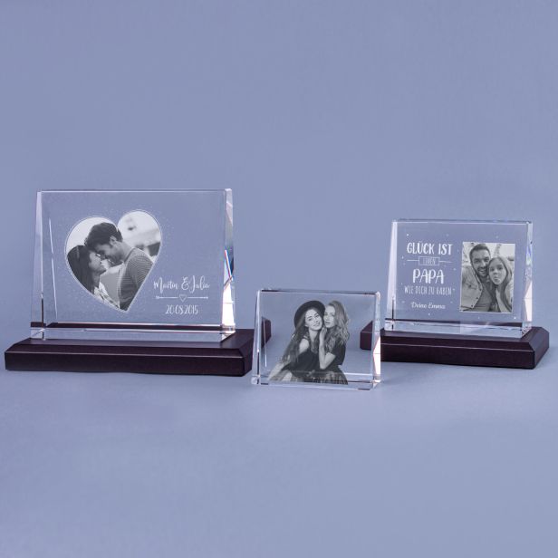 Glasfoto Mama selbst gestalten