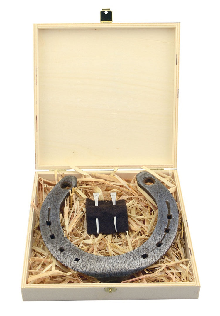 Personalisierte Hufeisen-Box Home Sweet Home