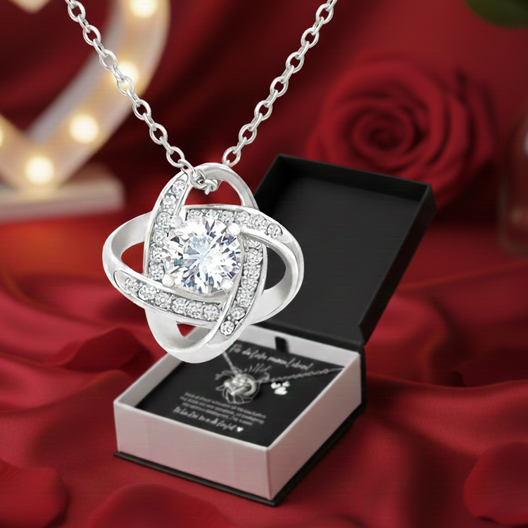 Liebesknotenkette Haltende Hände