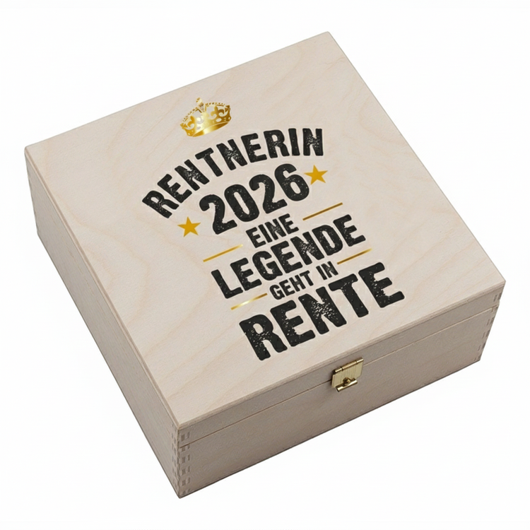 Hufeisen-Box Rentner/Rentnerin 2026 - Eine Legende geht in Rente