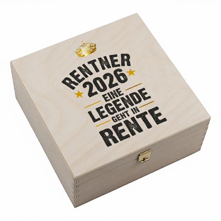 Hufeisen-Box Rentner/Rentnerin 2026 - Eine Legende geht in Rente