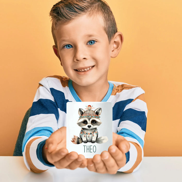 Keramik Spardose für Kinder personalisiert mit Namen - verschiedene Motive
