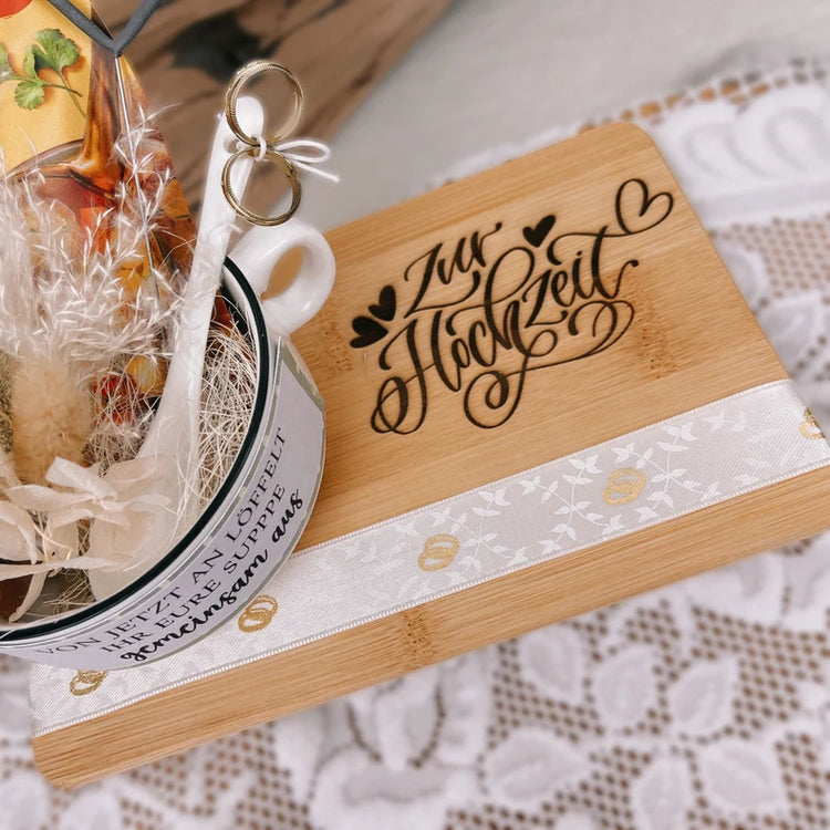 Hochzeitsgeschenk Hochzeitstasse - Hochzeitssuppe - Jetzt löffelt ihr gemeinsam