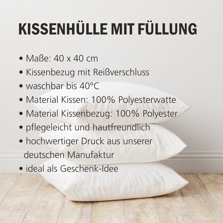 Personalisiertes Kissen Gott schütze…  zur Konfirmation / Firmung / Kommunion
