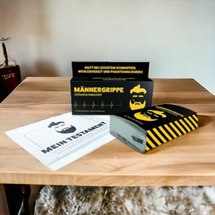 Taschentücher Männergrippe