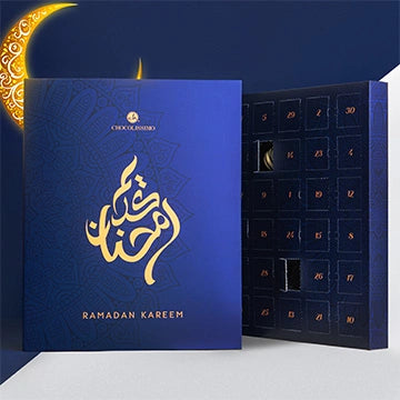 Ramadan Kalender mit Pralinen ohne Alkohol