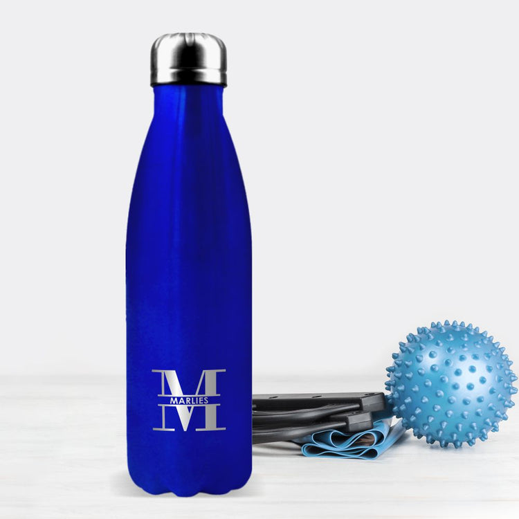 Trinkflasche Edelstahl mit Namen - Design Joyful
