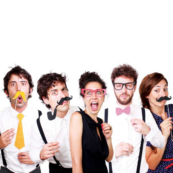 Foto-Zubehör Photo Booth, 20-tlg.