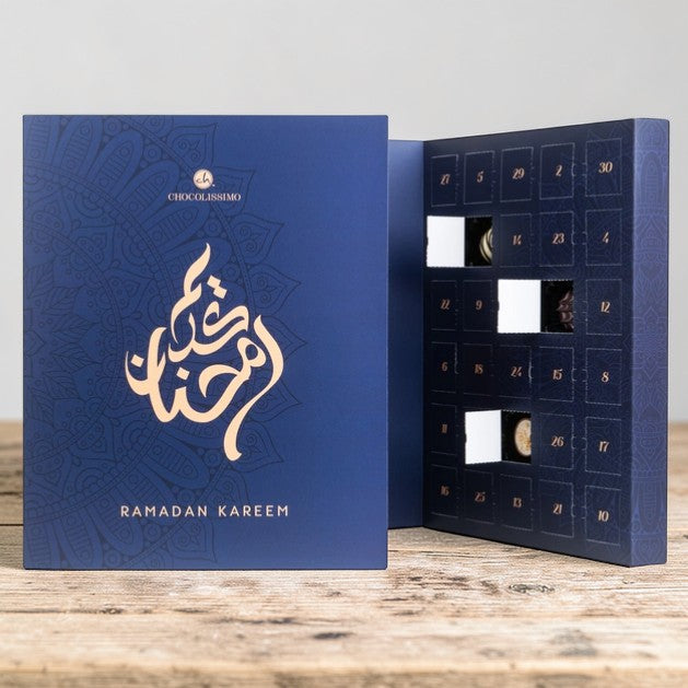 Ramadan Kalender mit Pralinen ohne Alkohol