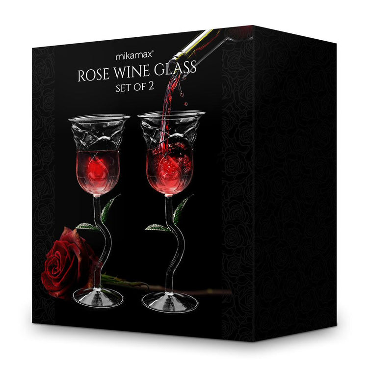 Weinglas Set Rose