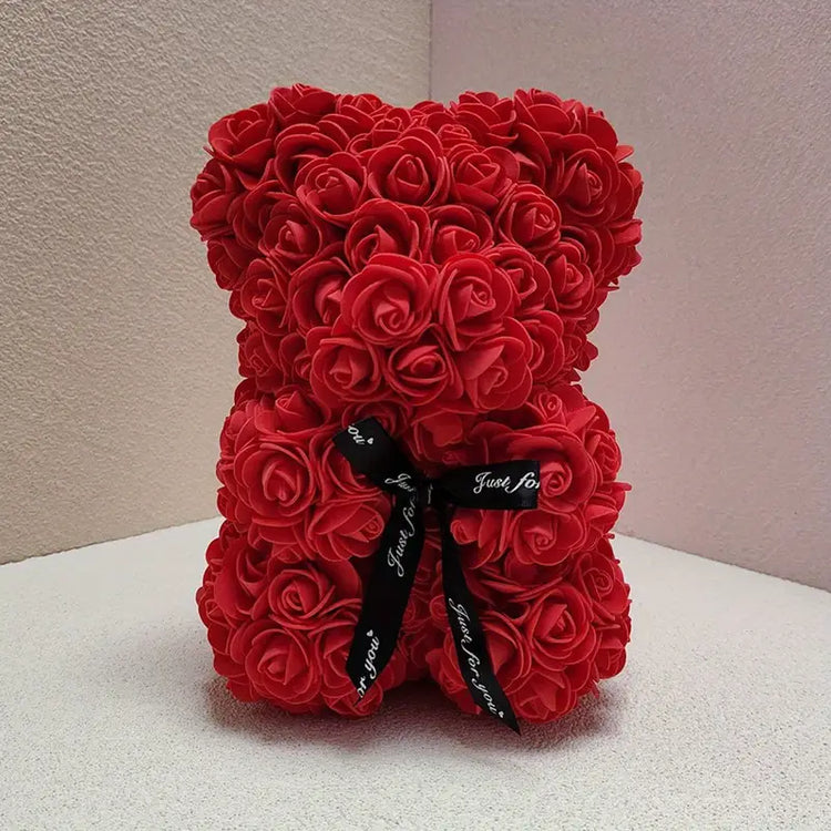 Romantischer Rosenbär - Rosenteddy