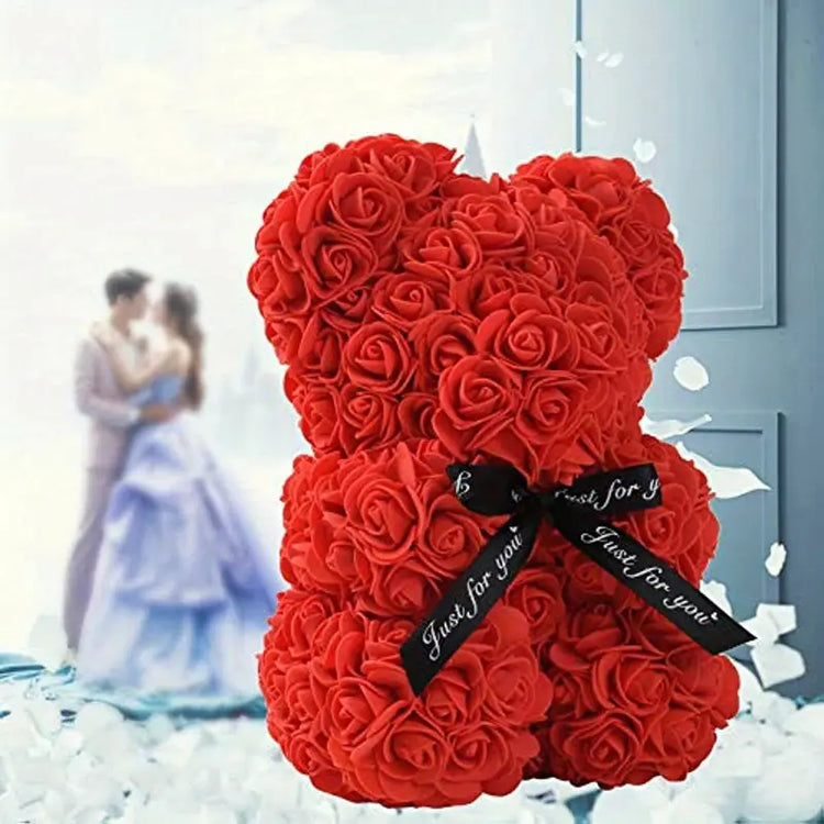 Romantischer Rosenbär - Rosenteddy
