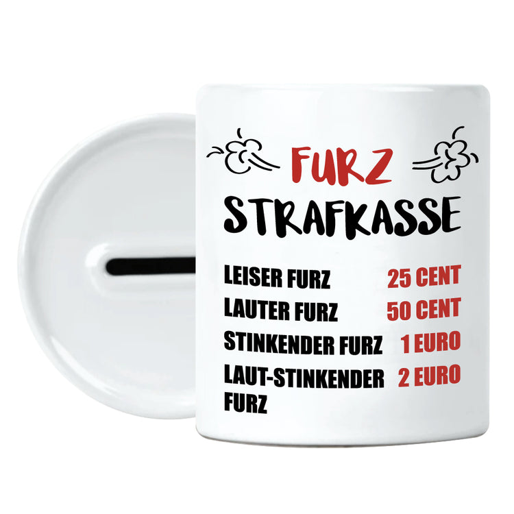 Spardose Furz Strafkasse