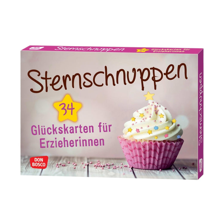 Sternschnuppen - 24 Glückskarten für Erzieherinnen