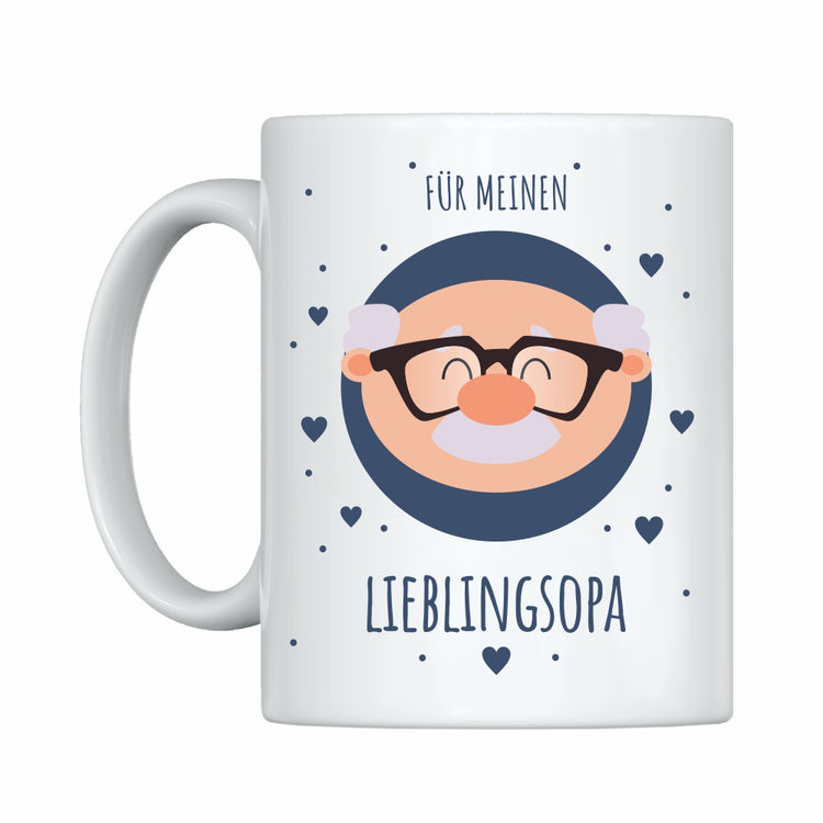 Tassen-Set Für meine Lieblingsoma & Für meinen Lieblingsopa