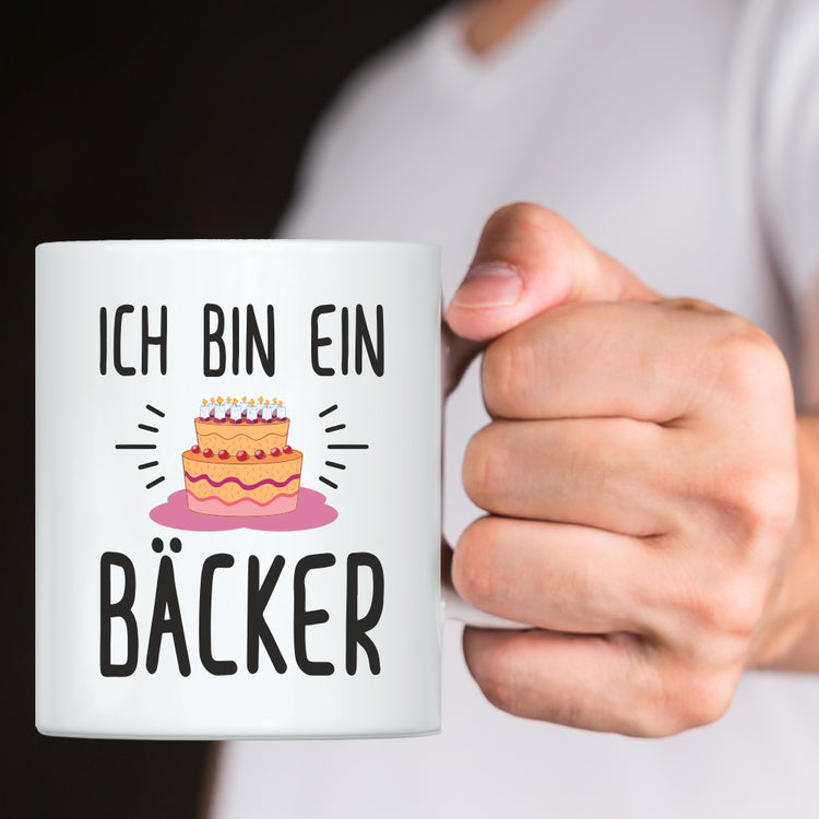 Tassen-Set Ich bin ein Bäcker & Und ich bin sein Sahneschnittchen