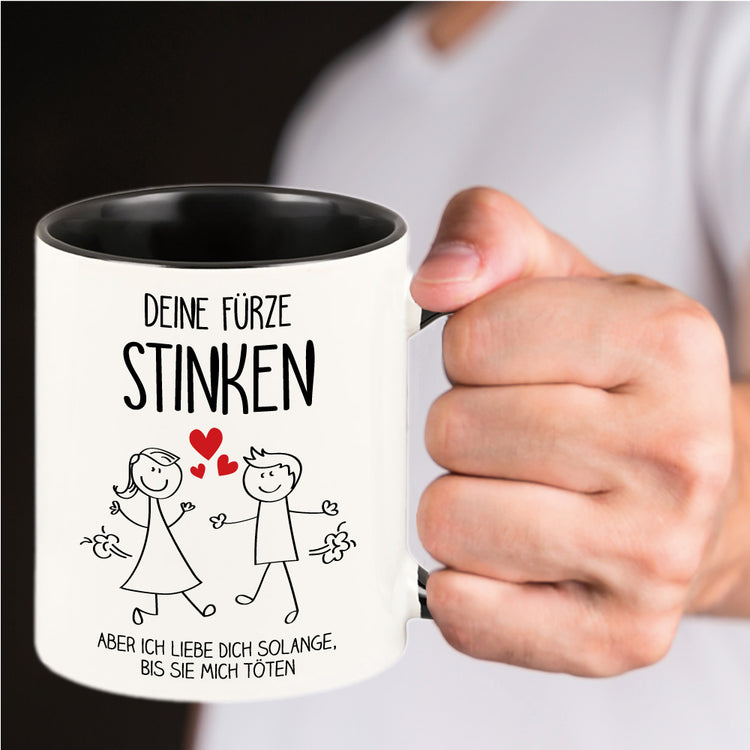 Tasse Deine Fürze