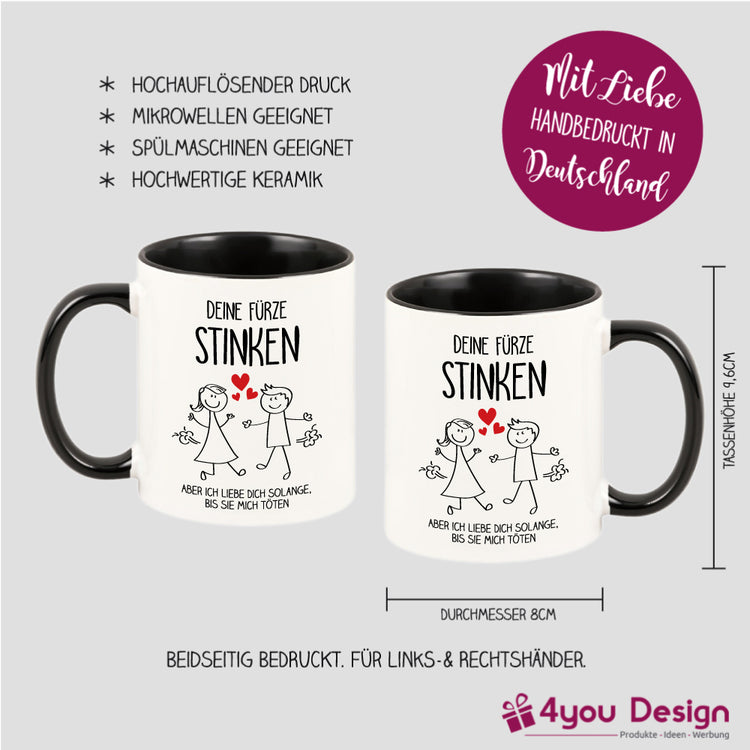 Tasse Deine Fürze