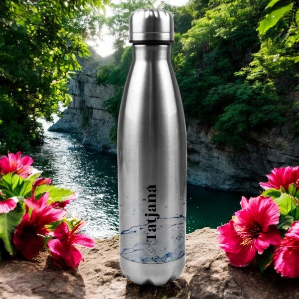 Trinkflasche mit Wunschnamen