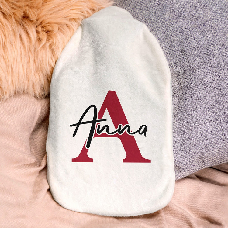 Personalisierte Wärmflasche