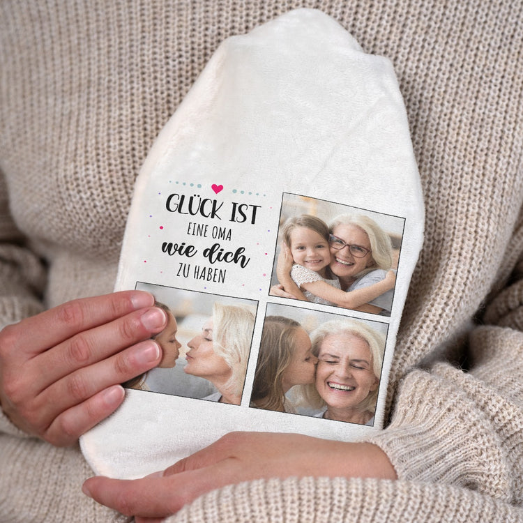 Personalisierte Wärmflasche