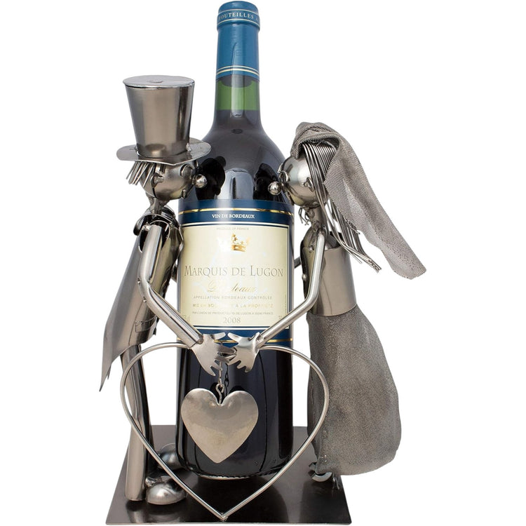 Weinflaschenhalter - Hochzeitspaar - Brautpaar Hochzeitsgeschenk