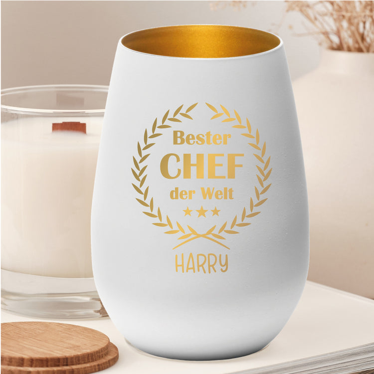 Windlicht Bester Chef